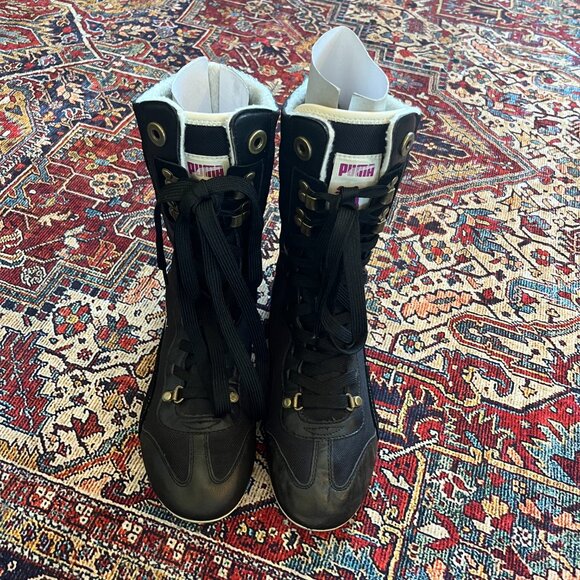 Vintage Puma Ring Boxing Shoes - Picture 2 of 6